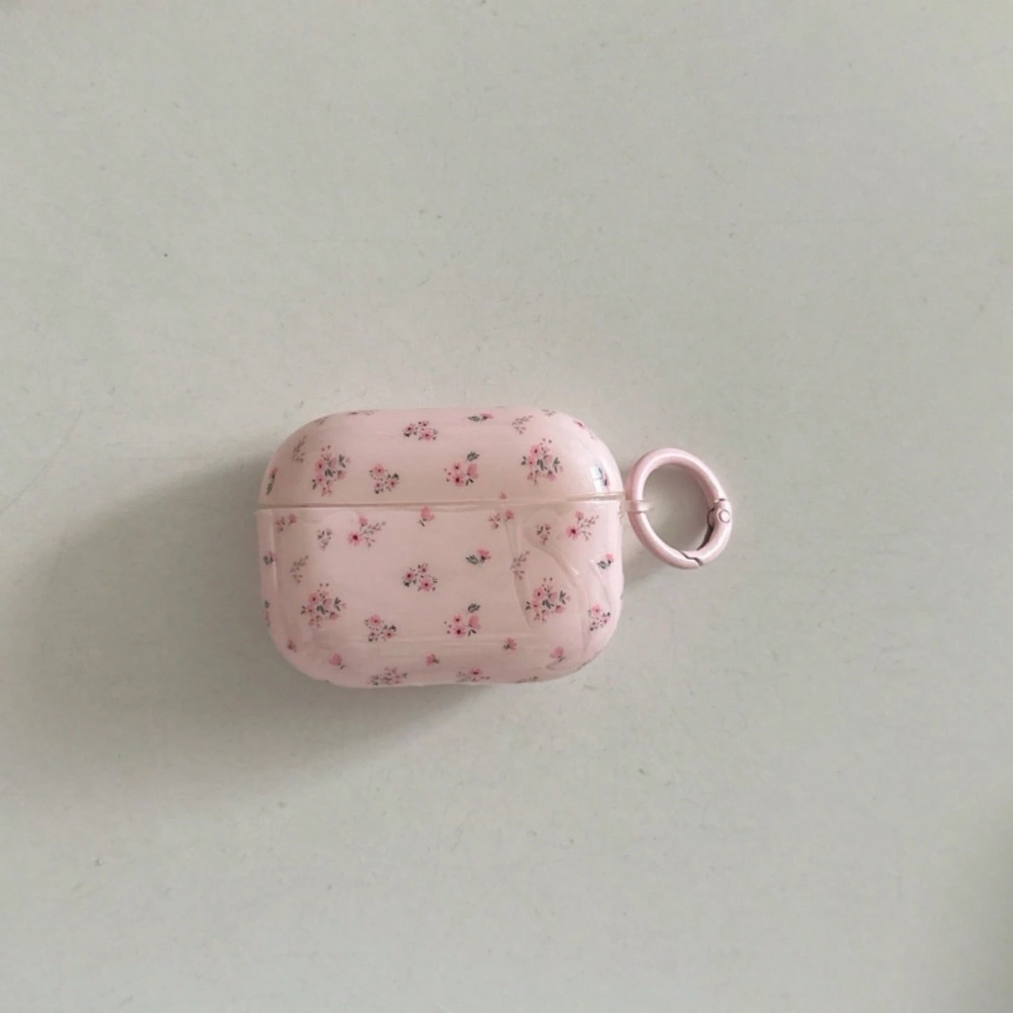 Flower Minimalist Pink Floral Hanging Earphone Case Compatible With AirPods Pro 3, New Pro 2, Cute Apple 4 Minimalist 3 Personalized 1/2 Generation Earphone Case For Women
