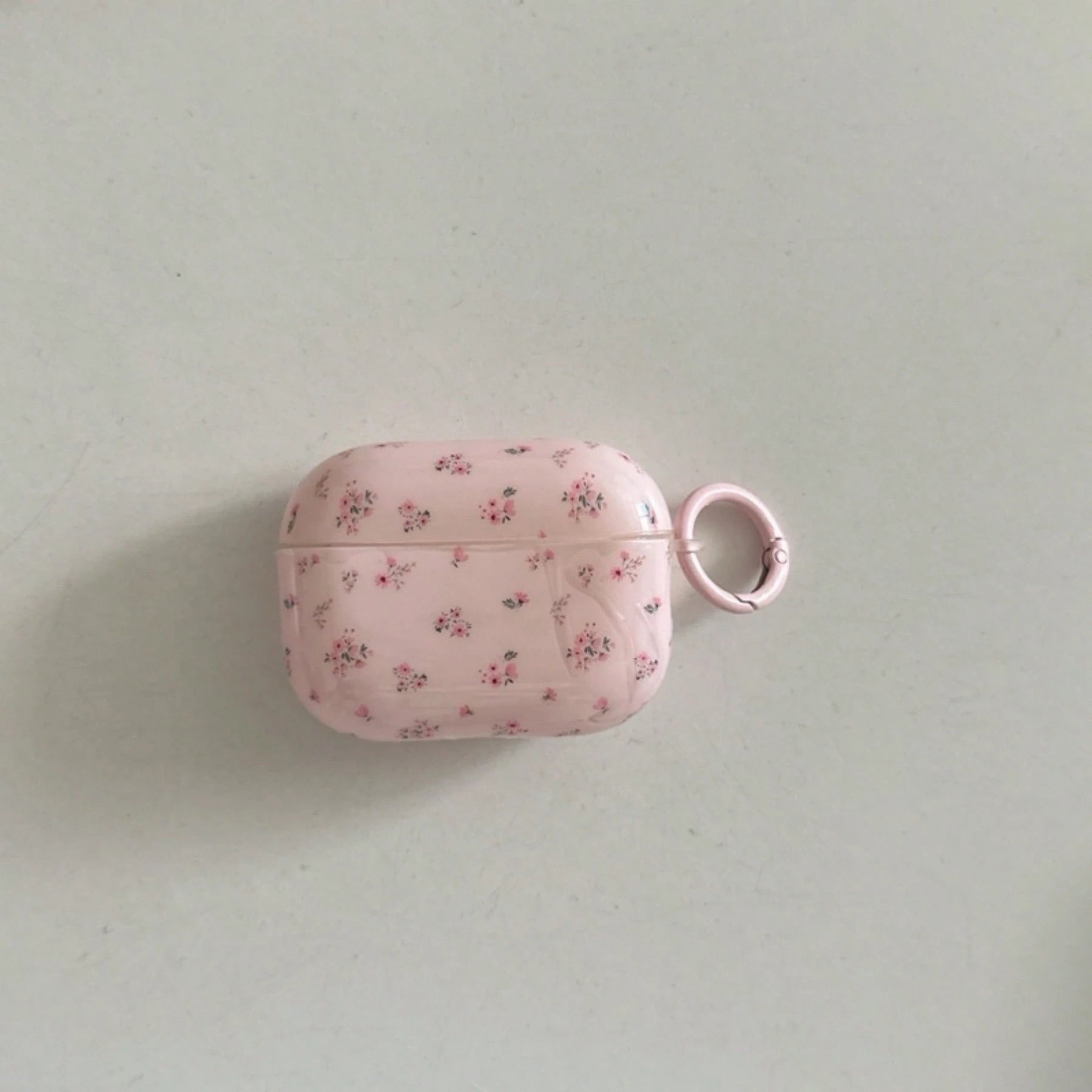 Flower Minimalist Pink Floral Hanging Earphone Case Compatible With AirPods Pro 3, New Pro 2, Cute Apple 4 Minimalist 3 Personalized 1/2 Generation Earphone Case For Women