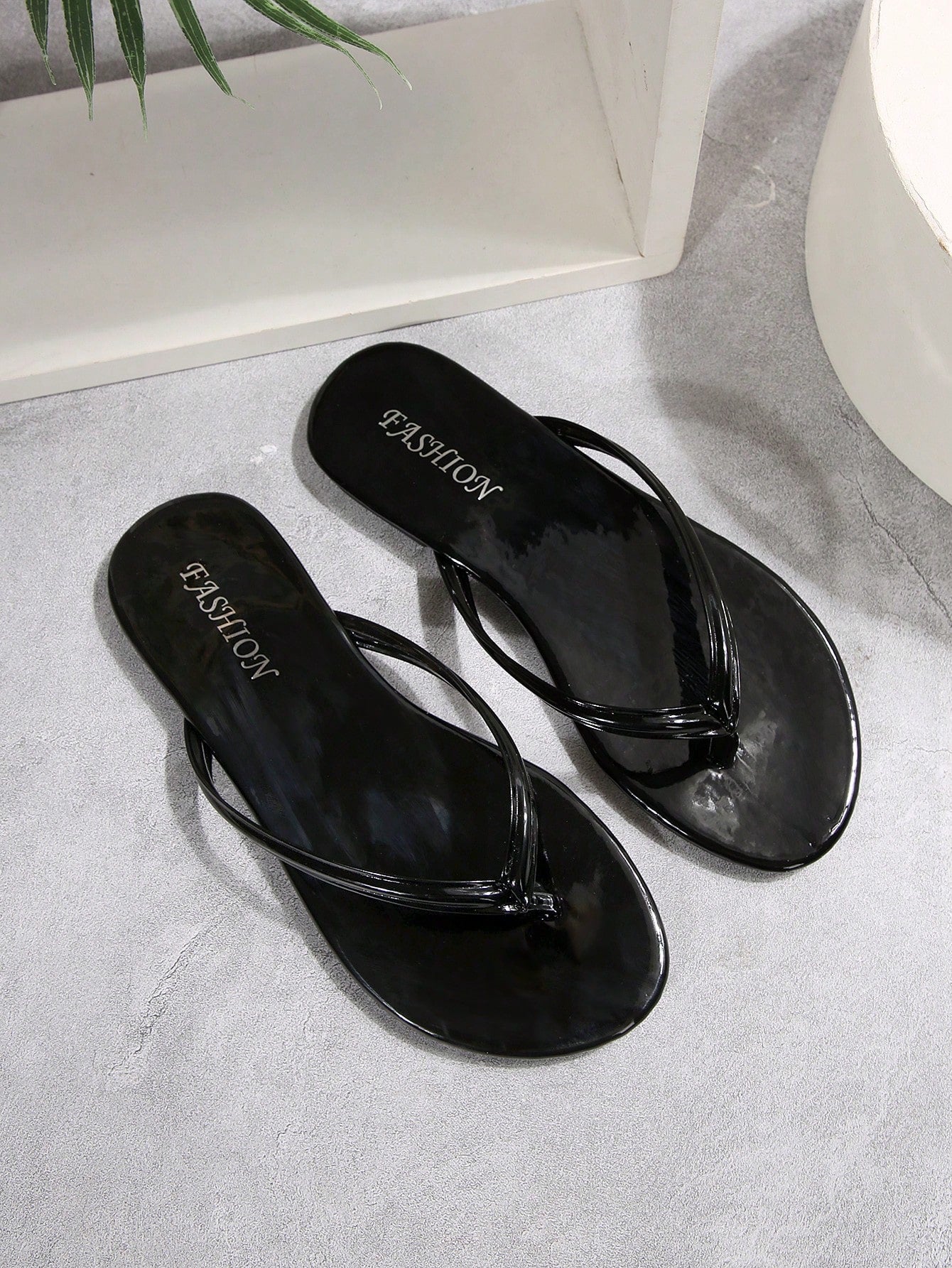 French Style Women's Flip Flops, Holiday Essential, New Summer Sweet Fairy Style Versatile Beach Vacation Soft Sole Sandals, Suitable For Dating