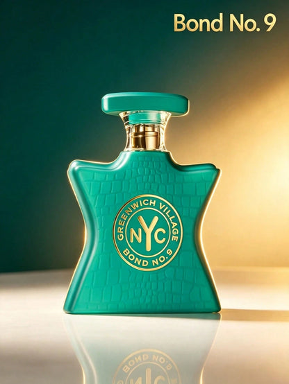 Greenwich Village By Bond No. 9 100ml Fragrance, Fresh Litchi Peach & Tangerine Aroma Comfortable Cologne For Everyday Wear
