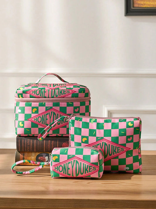 HARRY POTTER X 1/2/3 New Oxford Cloth Cosmetic Bag, Cost-Effective, Large Capacity, Portable And Convenient, Travel Wash Storage Bag, Handbag, For Storing Cosmetics