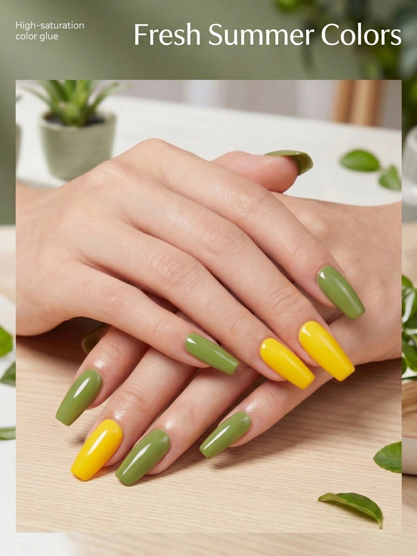 Hassleless 6pcs Atmosphere Versatile Nail Gel Set, Elegant Glossy Finish Fashion LED Salon Nail Gel, Suitable For Girls DIY, Essential Holiday Gift For Women