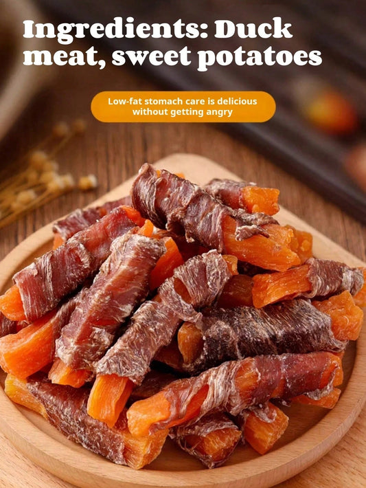 helety Pet Snacks-Chicken Or Duck Roasted Sweet Potato