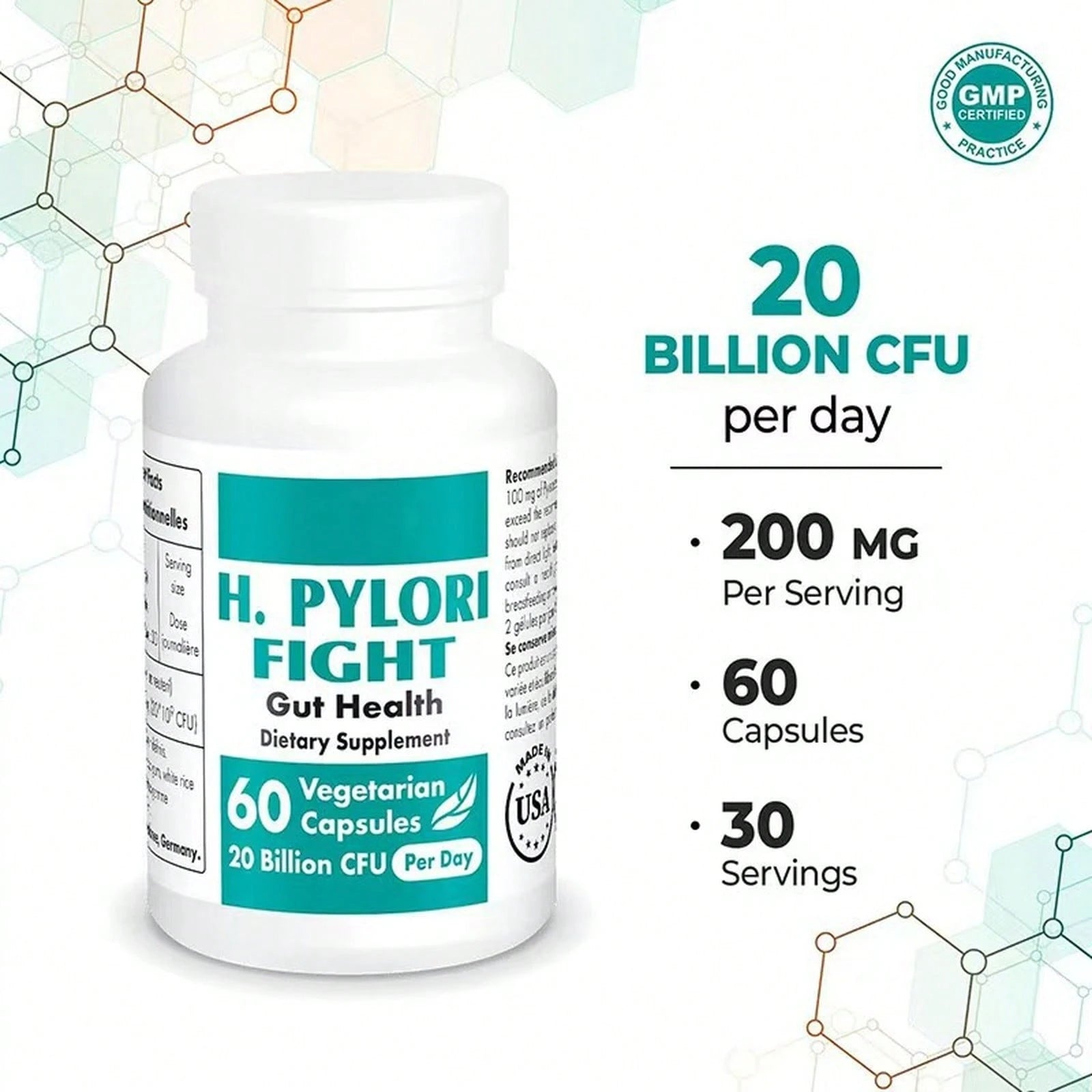 High Demand! Pylori Gut Wellness Support Capsules, Botanical Digestive Wellness Supplement For Adults Daily Use.Women Daily Nutrient Support