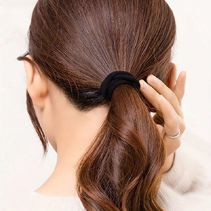 High Elasticity Women's Ponytail Hair Ties, Hair Bands, Hair Accessories, Fitness Sports Hair Bands, Home Beauty Hair Accessories, Suitable For Summer, Vacation, Travel. (10/20/50/100/200)