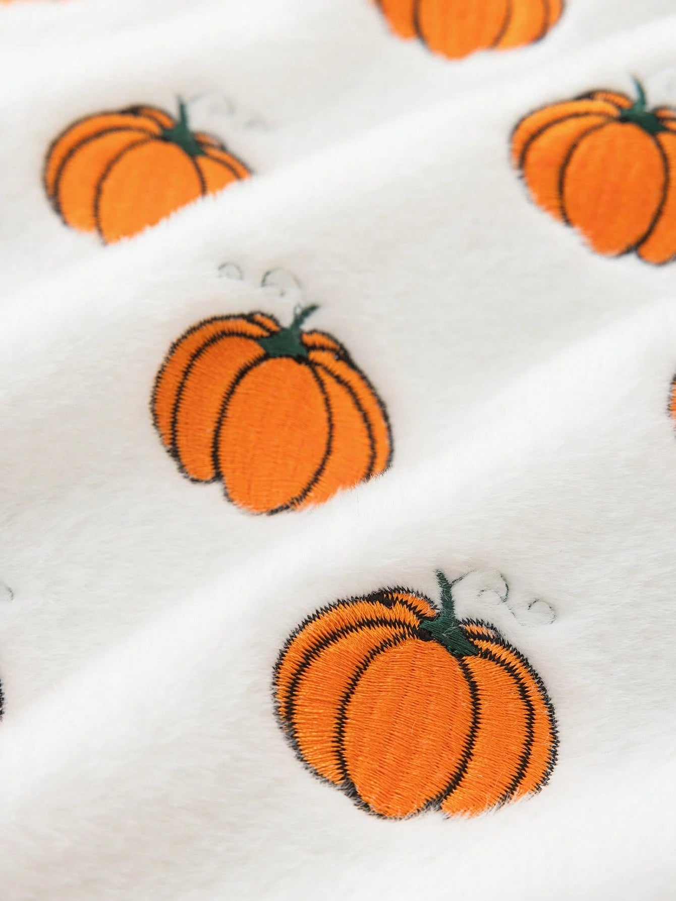 Homemorelove 1/2pcs PV Velvet Small Pumpkin Embroidered Pillow Case, Autumn Decor, Thanksgiving, Halloween Atmosphere Home Decoration Throw Pillow, Suitable For Living Room, Bedroom, Sofa, Pillow Inse