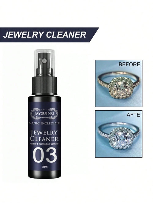JAYSUING 1pc/Jewelry Cleaner, Suitable For Watches, Diamond Rings, Rust Removal, Stain Removal, Dial Maintenance, Cleaning, Gold Jewelry, 30ml Jewelry Cleaner Watch Ring Spray, Multi-Functional Rust R
