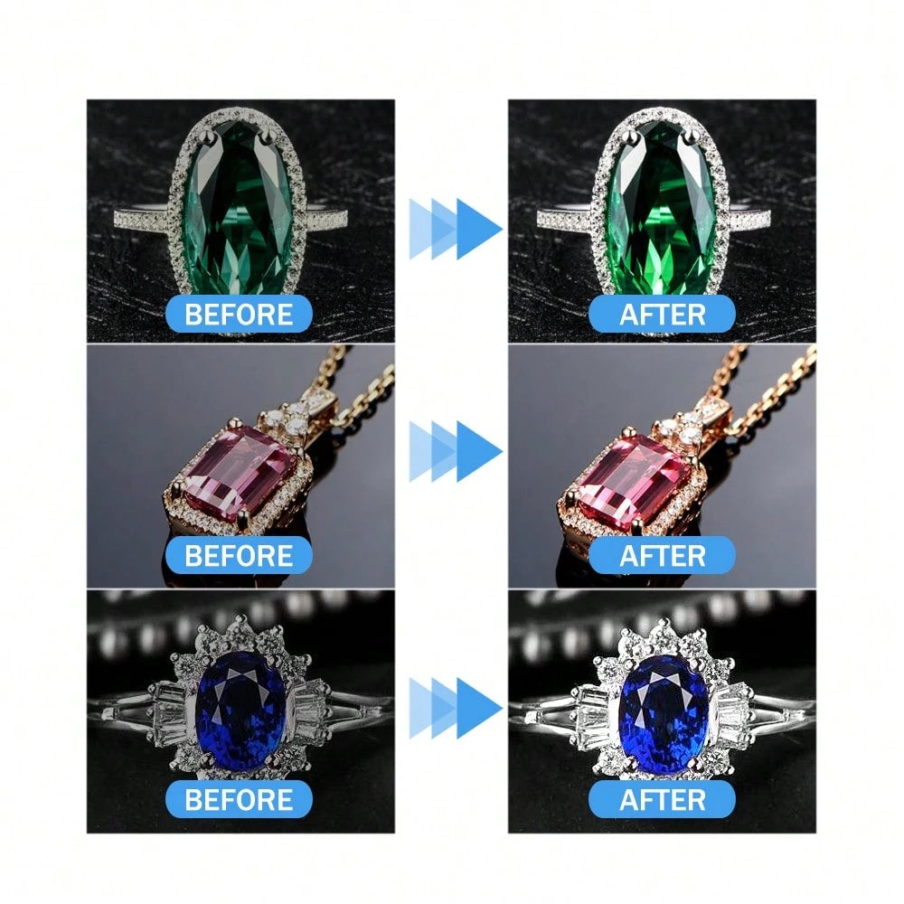 JAYSUING 1pc/Jewelry Cleaner, Suitable For Watches, Diamond Rings, Rust Removal, Stain Removal, Dial Maintenance, Cleaning, Gold Jewelry, 30ml Jewelry Cleaner Watch Ring Spray, Multi-Functional Rust R