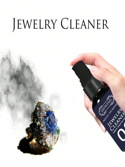 JAYSUING 1pc/Jewelry Cleaner, Suitable For Watches, Diamond Rings, Rust Removal, Stain Removal, Dial Maintenance, Cleaning, Gold Jewelry, 30ml Jewelry Cleaner Watch Ring Spray, Multi-Functional Rust R