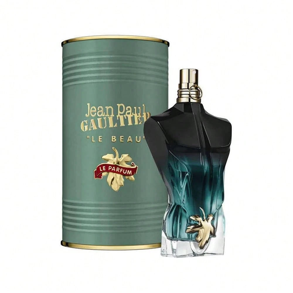 Jean Paul Gaultier Le Beau Le Parfum Men EDP Spray Long Lasting Fresh Tropical Woody Cologne Man Torso Shaped Bottle Luxury Metal Can Package