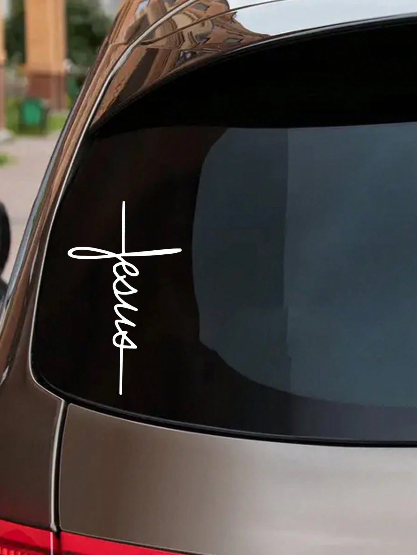 Jesus Cross Sticker God Cross Jesus Car Window Bumper Decals, Or Bumpers