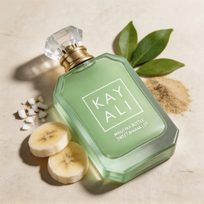 KAYALI 37 Fragrances Maui In A Bottle Sweet Banana Eau De Parfum,3.4 Oz/ 100ml Create Tropical Fresh Fruits With Refreshing Fruit Aroma To Cool Down, Soft And Creamy Fragrance To Last, And A Fresh Ou