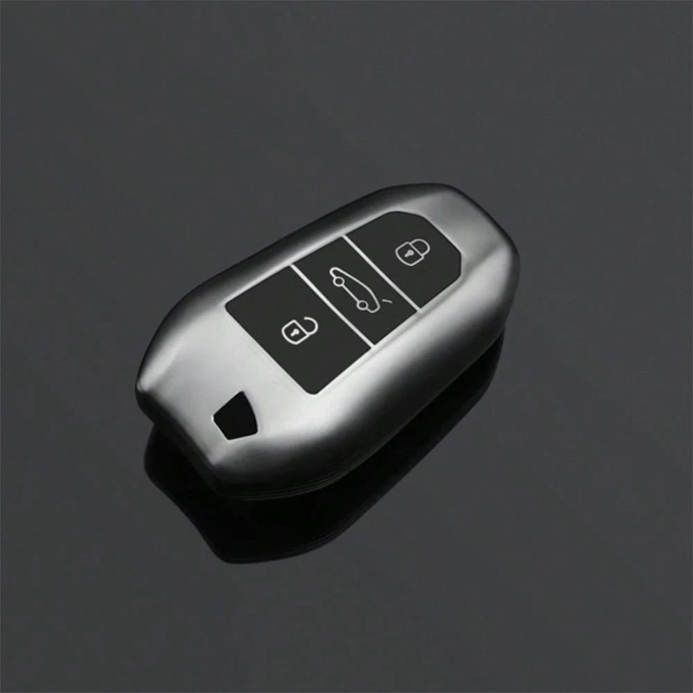 Key Fob Cover For Peugeot 2008 3008 4008 5008 308 408 508 C1 C2 C4 C6 C3-XR Picasso Grand DS3 DS5 Car Keychain