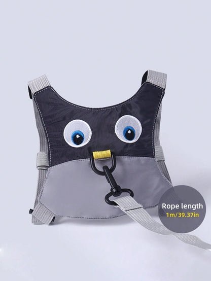 Kids Anti-Lost Wrist Link, Child Walking Safety Strap, Cartoon Penguin/Dog/Chick Toddler Leash, Child Gift