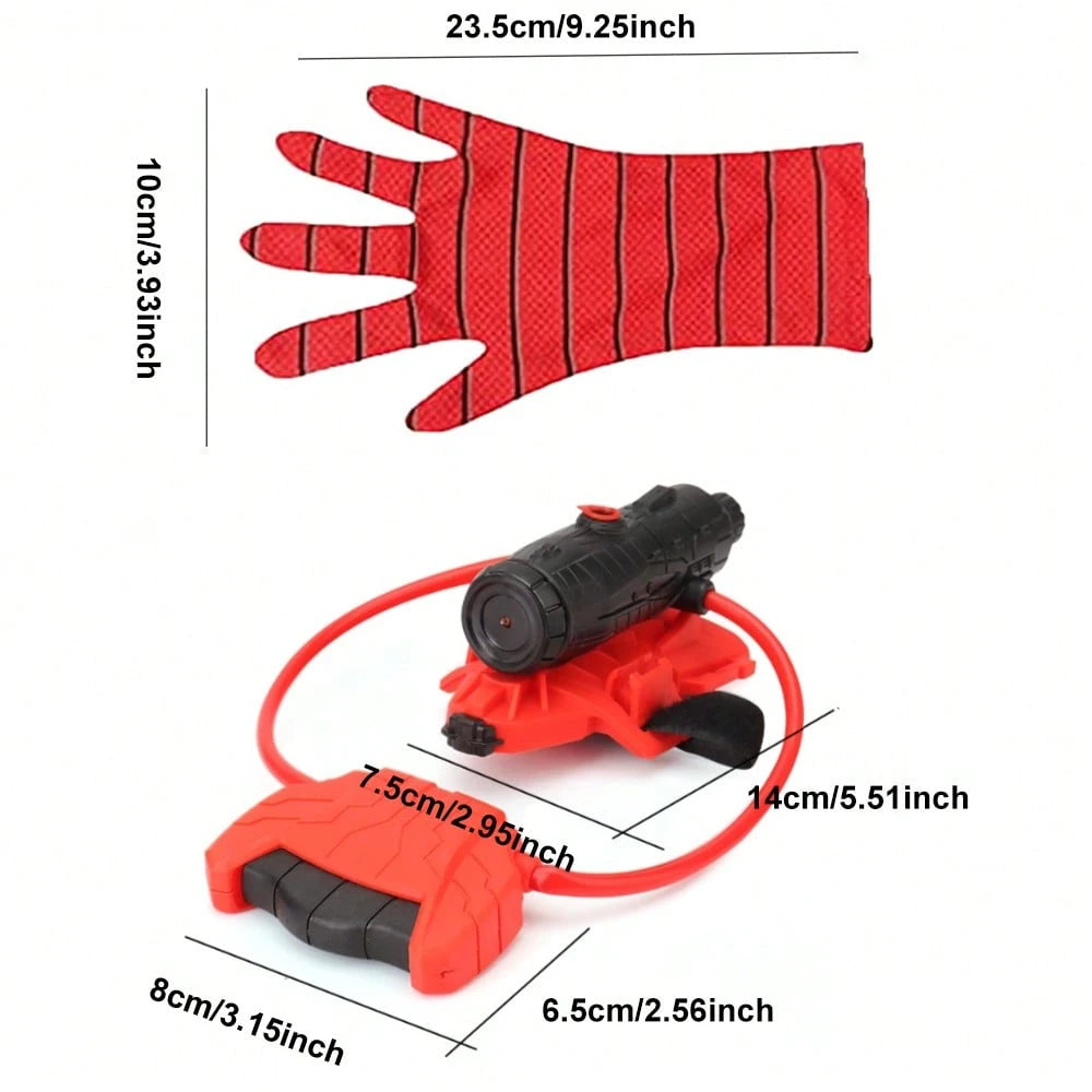 Kids Wrist Water Launcher With Gloves, Cool Hero Water Shooting Toy, Cosplay Battle Game, Summer Water Soaker Toy, Swimming Pool Beach Outdoor Play Gift For Kids Boys Girls, Birthday Gift Party Favor