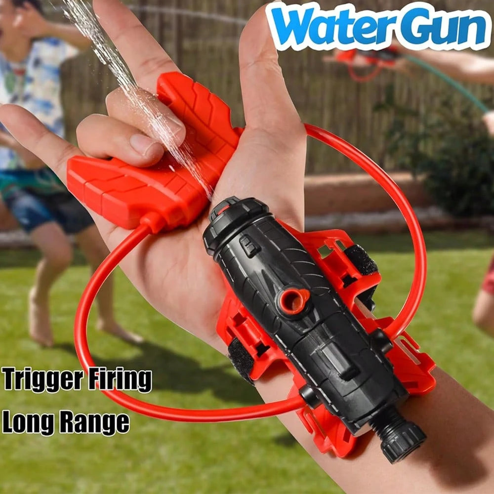 Kids Wrist Water Launcher With Gloves, Cool Hero Water Shooting Toy, Cosplay Battle Game, Summer Water Soaker Toy, Swimming Pool Beach Outdoor Play Gift For Kids Boys Girls, Birthday Gift Party Favor