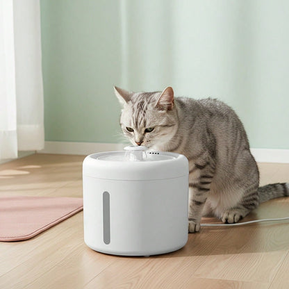 Large Capacity Pet Water Fountain, Automatic Cat Water Dispenser With Visible Water Level, Quiet Pump & Easy Clean Design For Multi-Pet Households