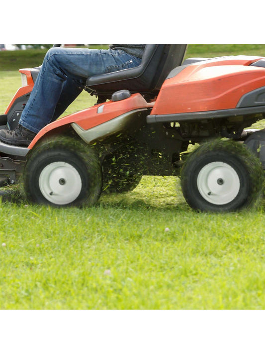 Lawn Mower Tire With Rim, 15x6-6 Inch Or 20x8-8 Inch Or 16x6.5-8 Inch Tubeless Tractor Tire, 2-Pack Tire And Wheel Assembly, S-Turf Pneumatic Tire Or Lawn Pneumatic Tire, 3-Inch Or 3.5-Inch Offset Hub