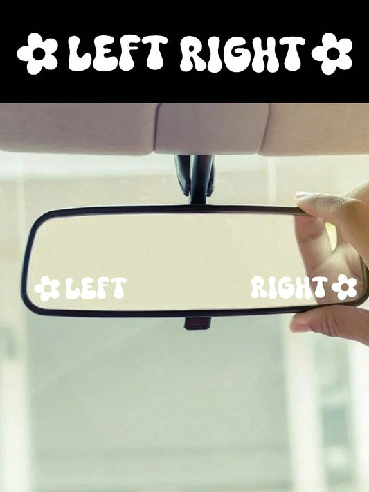 Left & Right Sticker,Car Decoration Sticker,High Quality Waterproof Vinyl Decal Stickers For Laptops, Mobile Phone Accessories, Helmets, Car Windows, Bumpers, Mugs, Door Walls