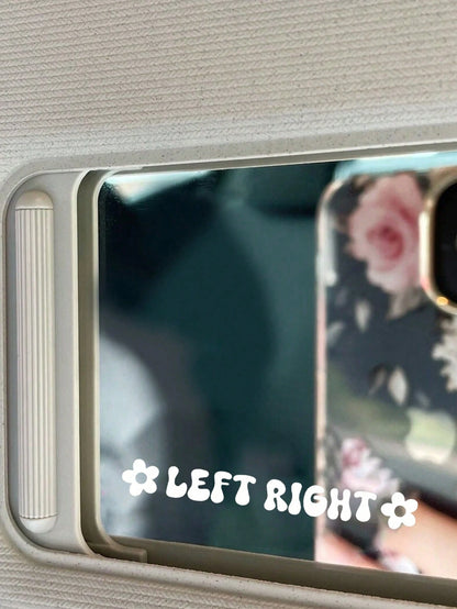 Left & Right Sticker,Car Decoration Sticker,High Quality Waterproof Vinyl Decal Stickers For Laptops, Mobile Phone Accessories, Helmets, Car Windows, Bumpers, Mugs, Door Walls