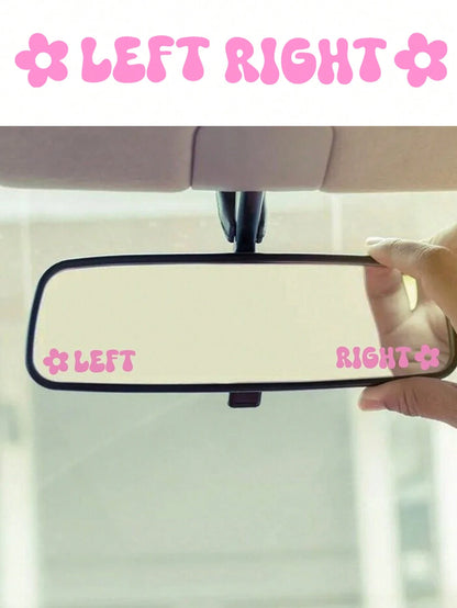 Left & Right Sticker,Car Decoration Sticker,High Quality Waterproof Vinyl Decal Stickers For Laptops, Mobile Phone Accessories, Helmets, Car Windows, Bumpers, Mugs, Door Walls