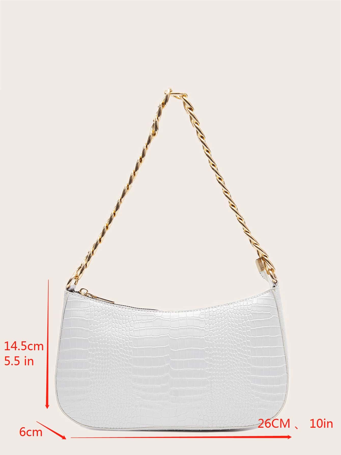 Lightweight,Business Casual Crocodile Embossed Bag For Teen Girls Women College Students,Rookies & White-Collar Workers Perfect For Office,College,Work,Business,Commute,Outdoors, Travel, Outings