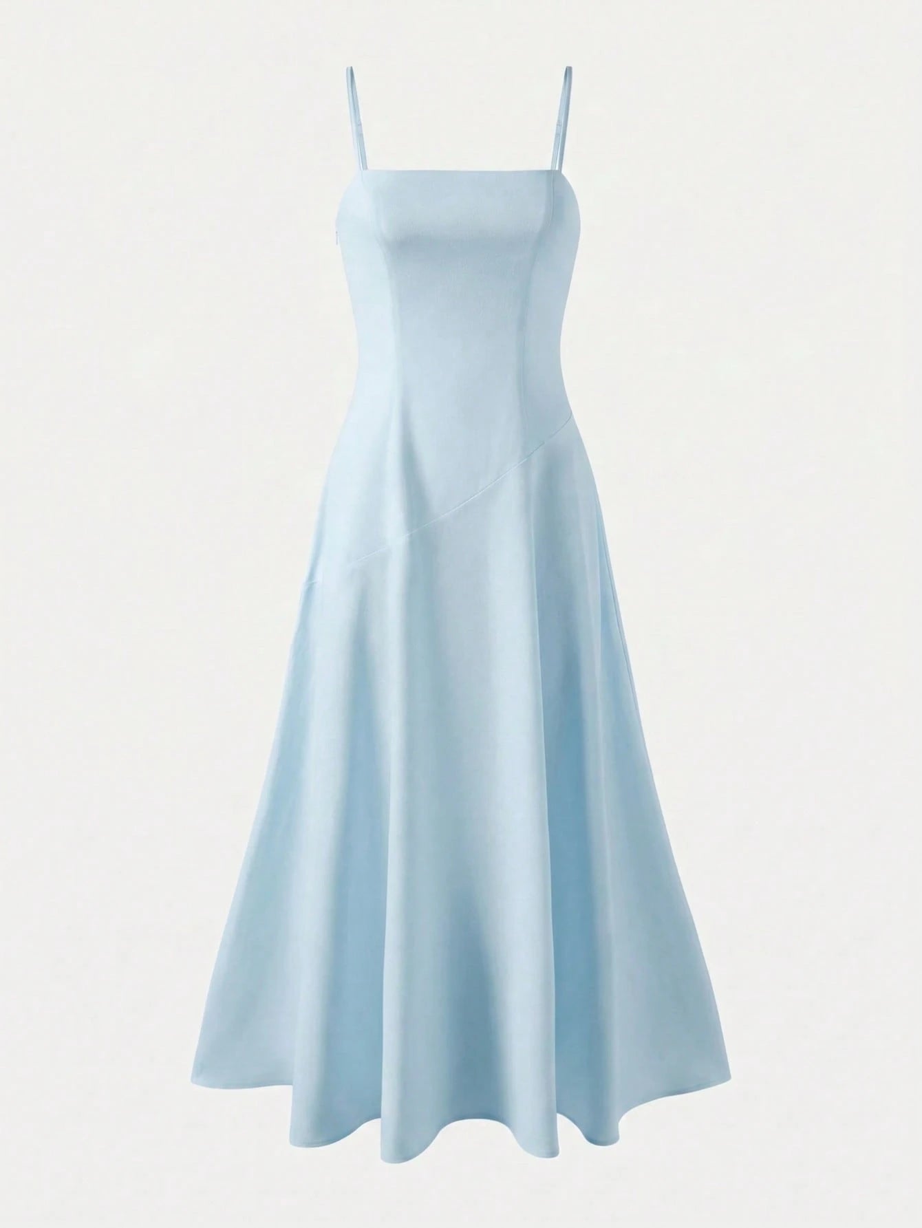 Linen Vacation Beach Travel Style Solid Color Linen Casual Slim Fit Spaghetti Strap Dress Elegant Summer, Resort Wear, Effortless Style