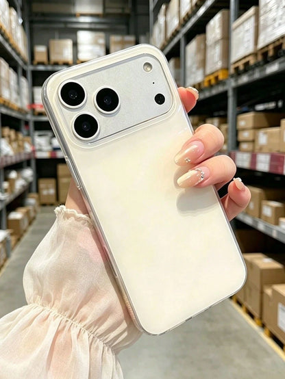 Luxury Laser Aurora Shell Pattern Phone Case, Compatible With IPhone 17 Pro Max, 17 Pro, 16 Pro Max, 15, 14 Pro, 13, 12 Pro, 14, 16 Plus, 17 Air, 11, 13, Shock-Resistant Protective Frame