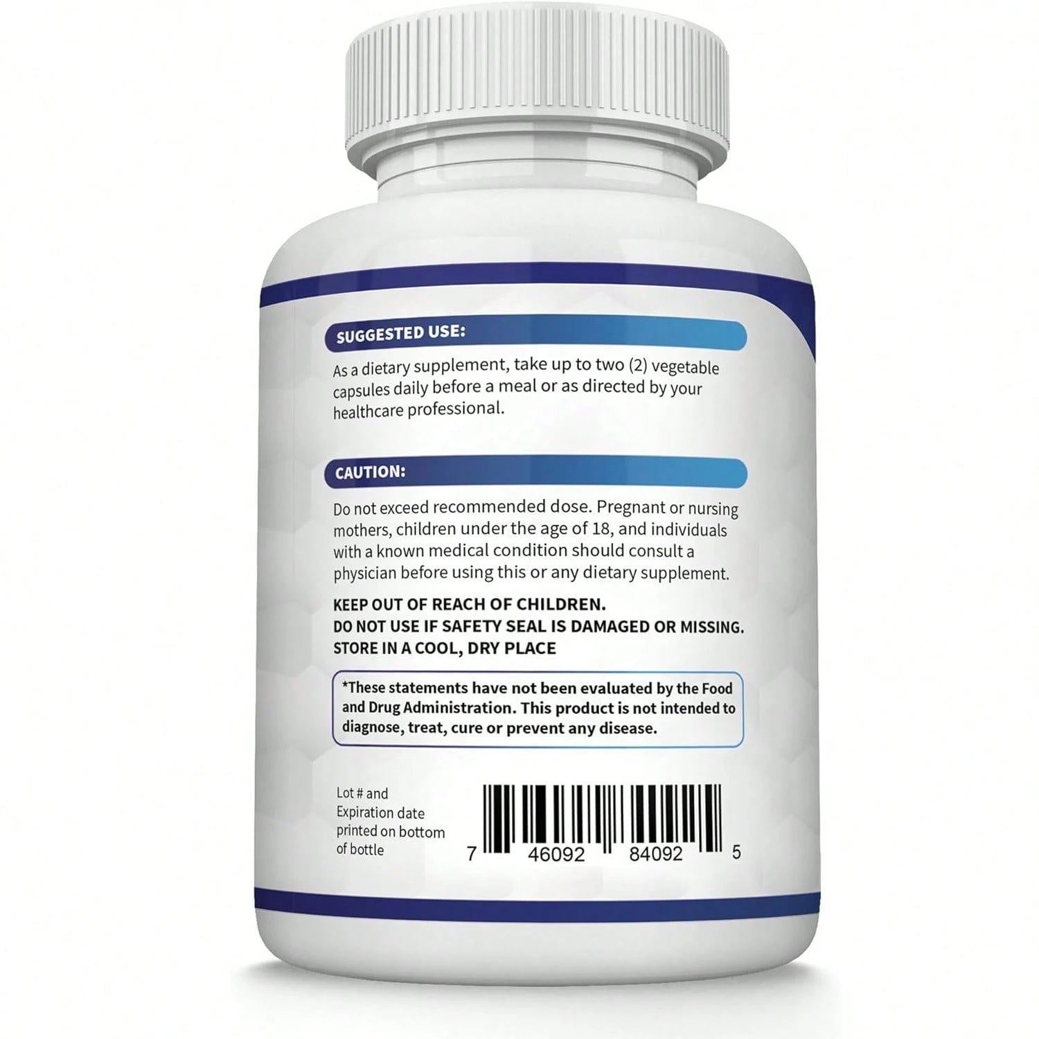 Magnesium Complex Supplement 8 Elemental 1000mg- Magnesium Glycinate, Citrate, Malate, Taurate, Chelated For Easy Absorption For Bones, Muscle, Recovery, Energy, Vegan Non-GMO 90 Capsules Vitamins Su