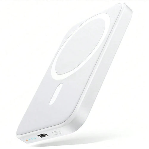 Magsafe Portable Charger Compatible With Iphone, 5,000mAh 20W Magnetic Power Bank, Fast Charging Wireless Battery Pack With 20W USB-C Compatible With Iphone 16/15/14/13/12 Series, 2025 Version Suitabl