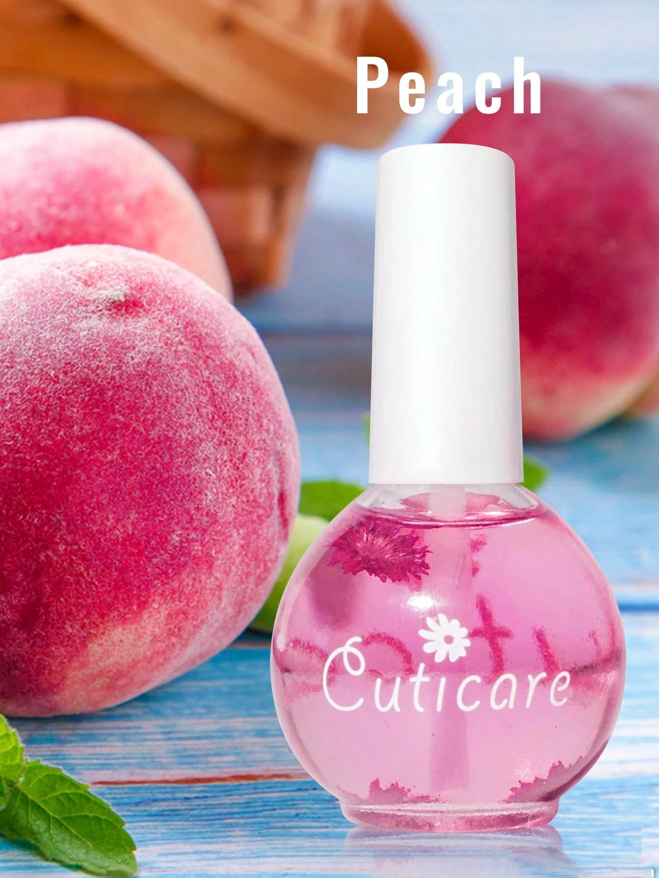 MAOMIA Dry Flower Cuticle Oil, Nail & Cuticle Protector With Flower Fragrance, Moisturizing & Nourishing For Stronger And Brighter Nails