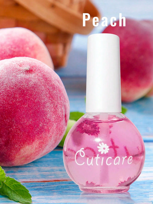 MAOMIA Dry Flower Cuticle Oil, Nail & Cuticle Protector With Flower Fragrance, Moisturizing & Nourishing For Stronger And Brighter Nails