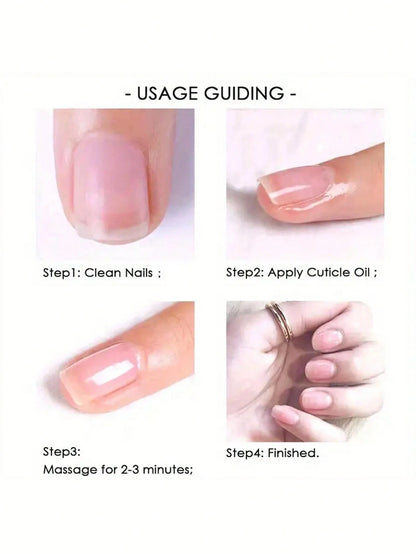 MAOMIA Dry Flower Cuticle Oil, Nail & Cuticle Protector With Flower Fragrance, Moisturizing & Nourishing For Stronger And Brighter Nails