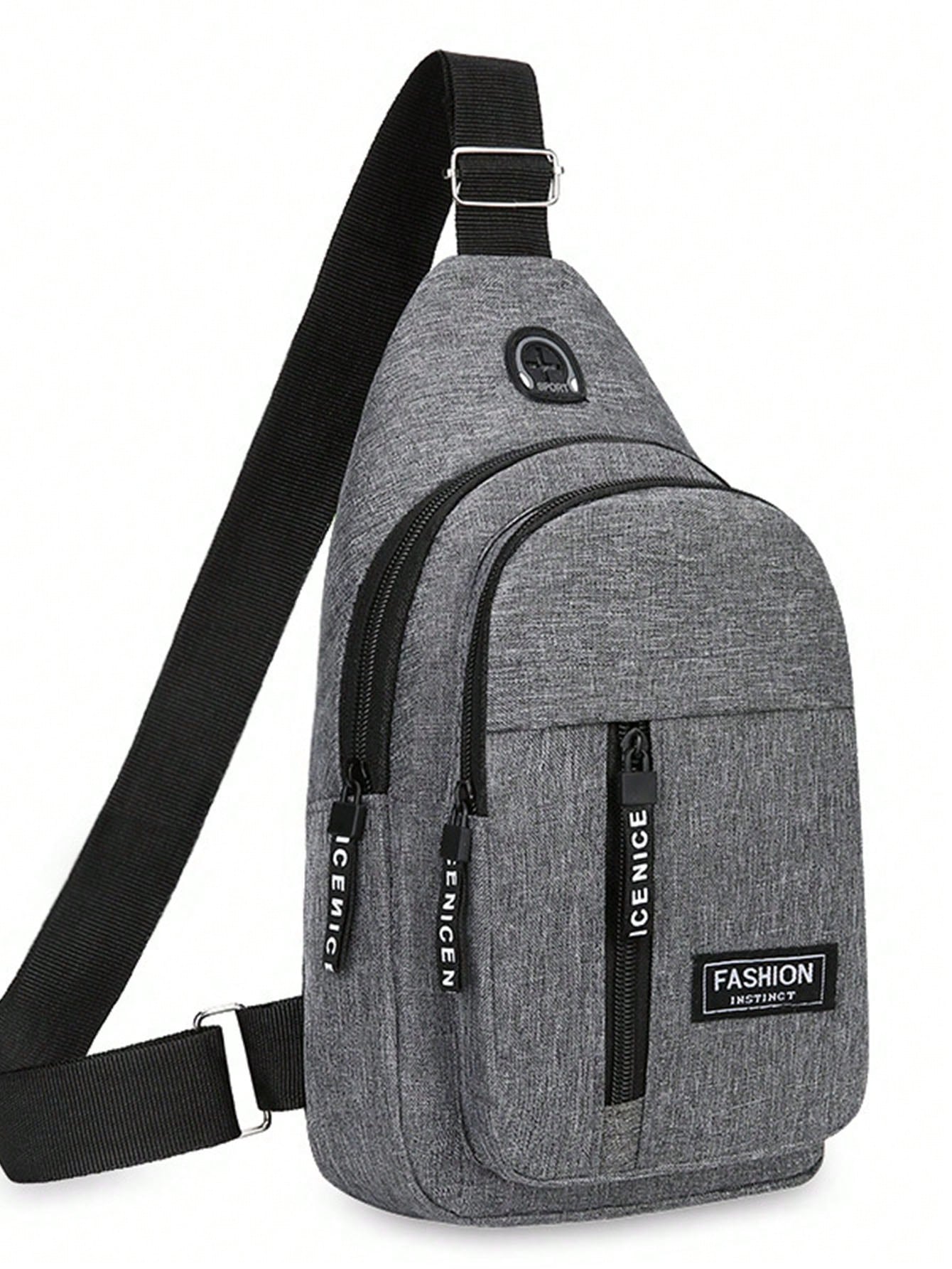 Men's Shoulder Bag, Father's Day Gift, Multi-Function Hiking Chest Bag, Lightweight Shoulder Backpack, Fun Gift Side Bag Hiking Accessory,Fathers Day Gift,City Bag