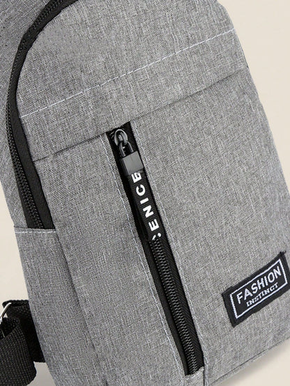 Men's Shoulder Bag, Father's Day Gift, Multi-Function Hiking Chest Bag, Lightweight Shoulder Backpack, Fun Gift Side Bag Hiking Accessory,Fathers Day Gift,City Bag