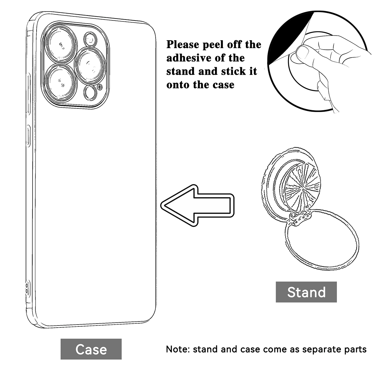 MewTrek Luxury Electroplated Transparent Phone Case With Ring Magnetic Stand, Shockproof & Anti-Drop, Rhinestone Glitter, Y2K Style, Summer New Fashion Silicone Soft Shell, Compatible With IPhone, Gal