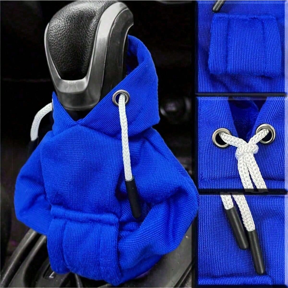 Mini Car Gear Shift Cover Hoodie Car Gear Shift Cover, Interior Accessories Shift Knobs Fashionable Shirt Trim