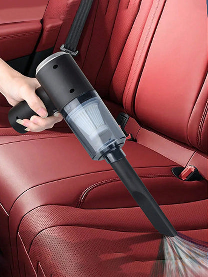 Mini Cordless Car Vacuum Cleaner, Portable Handheld Vacuum With 1800mAh Rechargeable Battery, Wireless Dust Cleaner For Car Interior Home Cleaning, Pet Hair Crumbs Removal Tool, Compact Auto Accessori