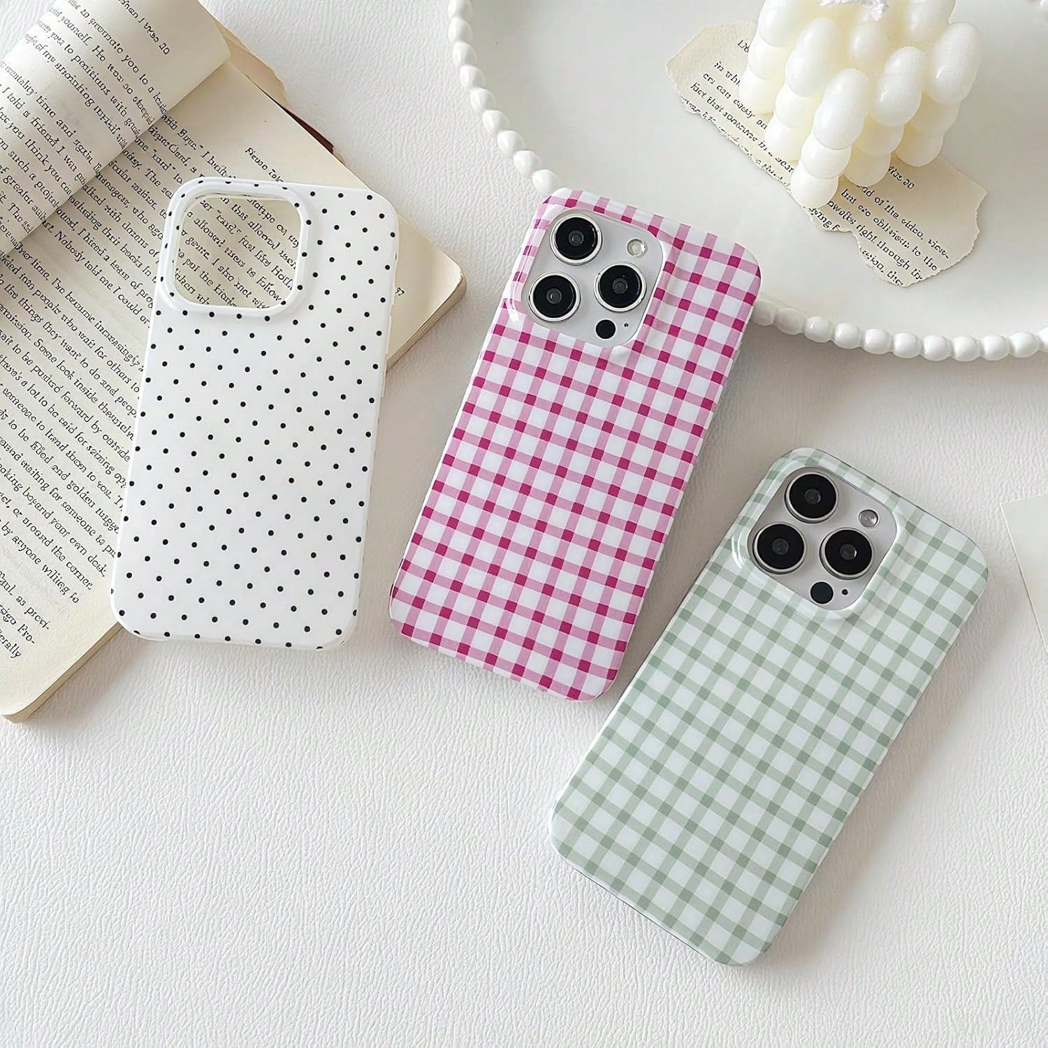 Minimalist Blue Striped Fashion Phone Case, Blue And White Vertical Stripe Design, Retro Minimalist & Vintage Aesthetic Style, Compatible With IPhone 17/16/15/14/13/12/11 Pro Max, Ideal Birthday Gift