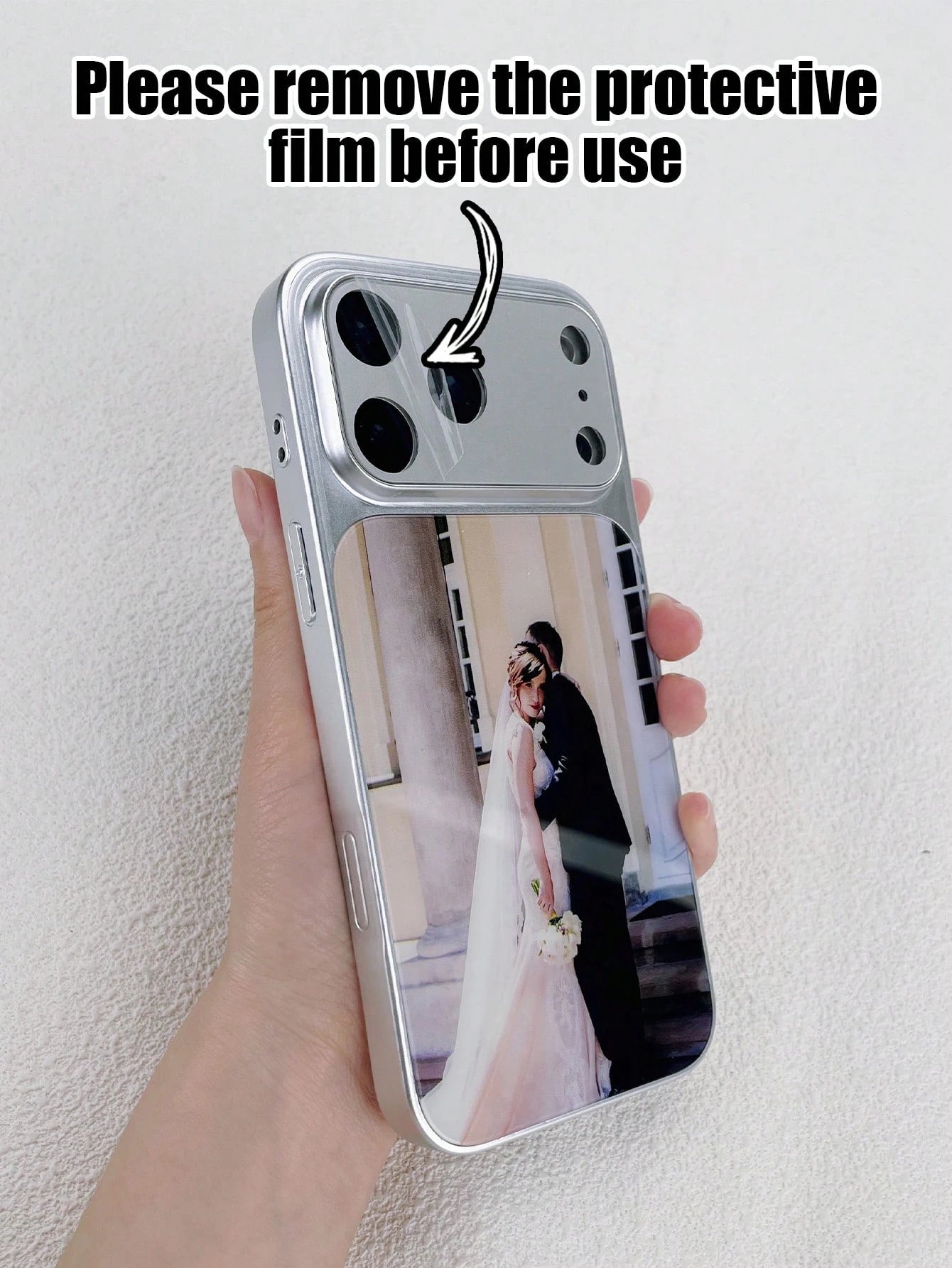 Minimalist DIY Customized Phone Case With Photo, For 17 Pro Max/16, Magnetic Matte Shell, Full Camera Protection, For S26/S25, Shock-Proof Anti-Scratch, Personalized Gift