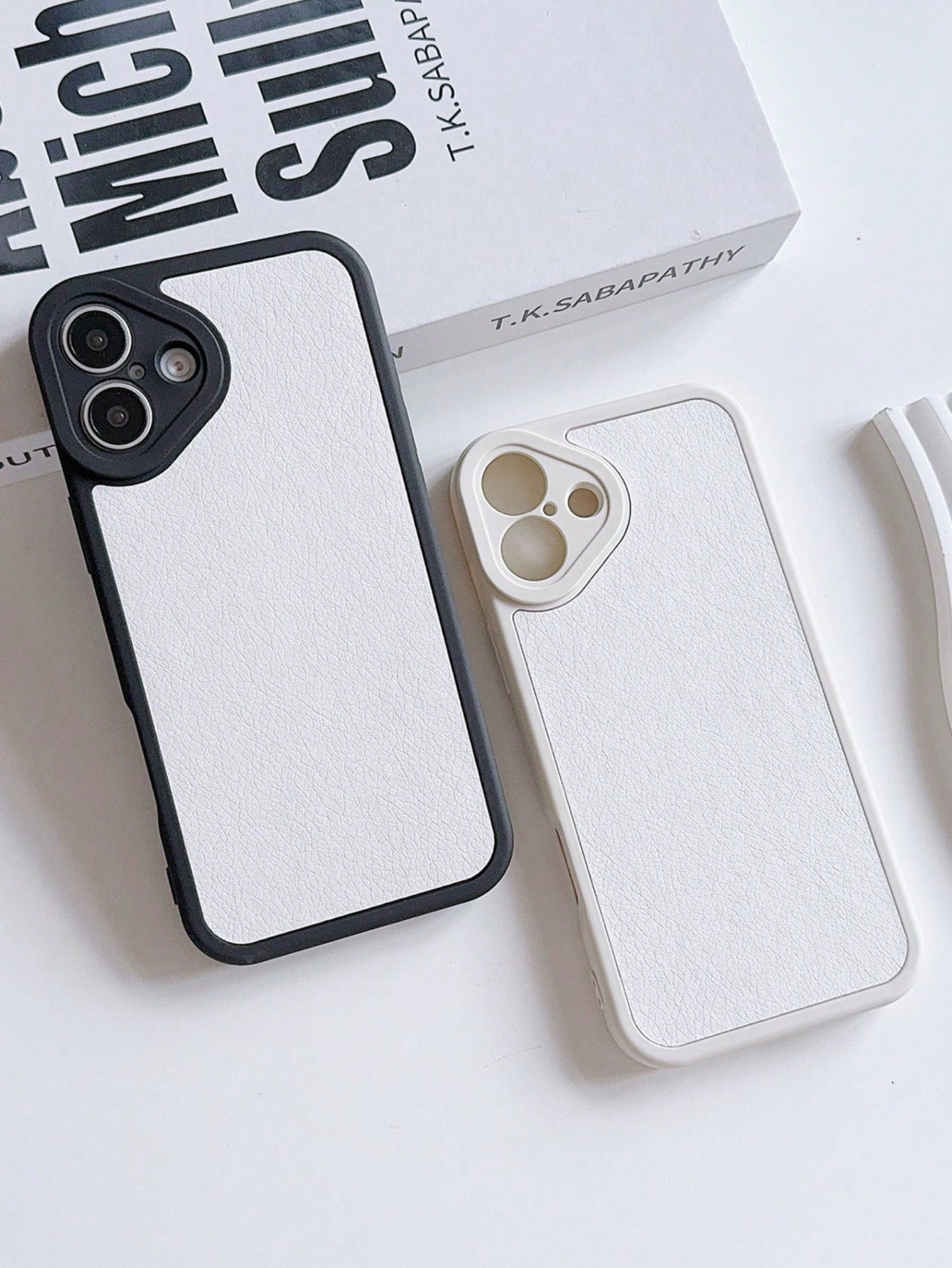 Minimalist Transparent Apple 16 Leather Phone Case Compatible With Iphone 16 Pro Max, 15 Pro Max/14/13, Protective Cover, 16 Dedicated Case, High Transparency Anti-Drop