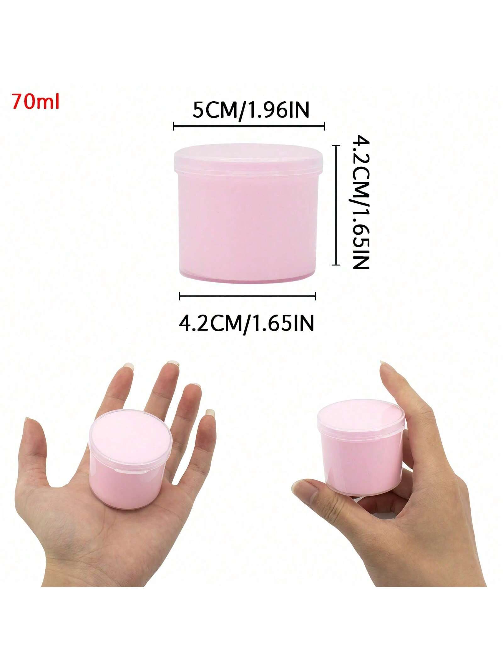 MINKOJA 70ml Strawberry Ice Cream Scented Butter Slime- Fluffy Blue & Pink Slime, Suitable For Kids, Ideal Party Favor, Comes With Fun Slime Accessories, Unisex(Some Parts' Color And Style Are Sent R