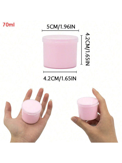 MINKOJA 70ml Strawberry Ice Cream Scented Butter Slime- Fluffy Blue & Pink Slime, Suitable For Kids, Ideal Party Favor, Comes With Fun Slime Accessories, Unisex(Some Parts' Color And Style Are Sent R