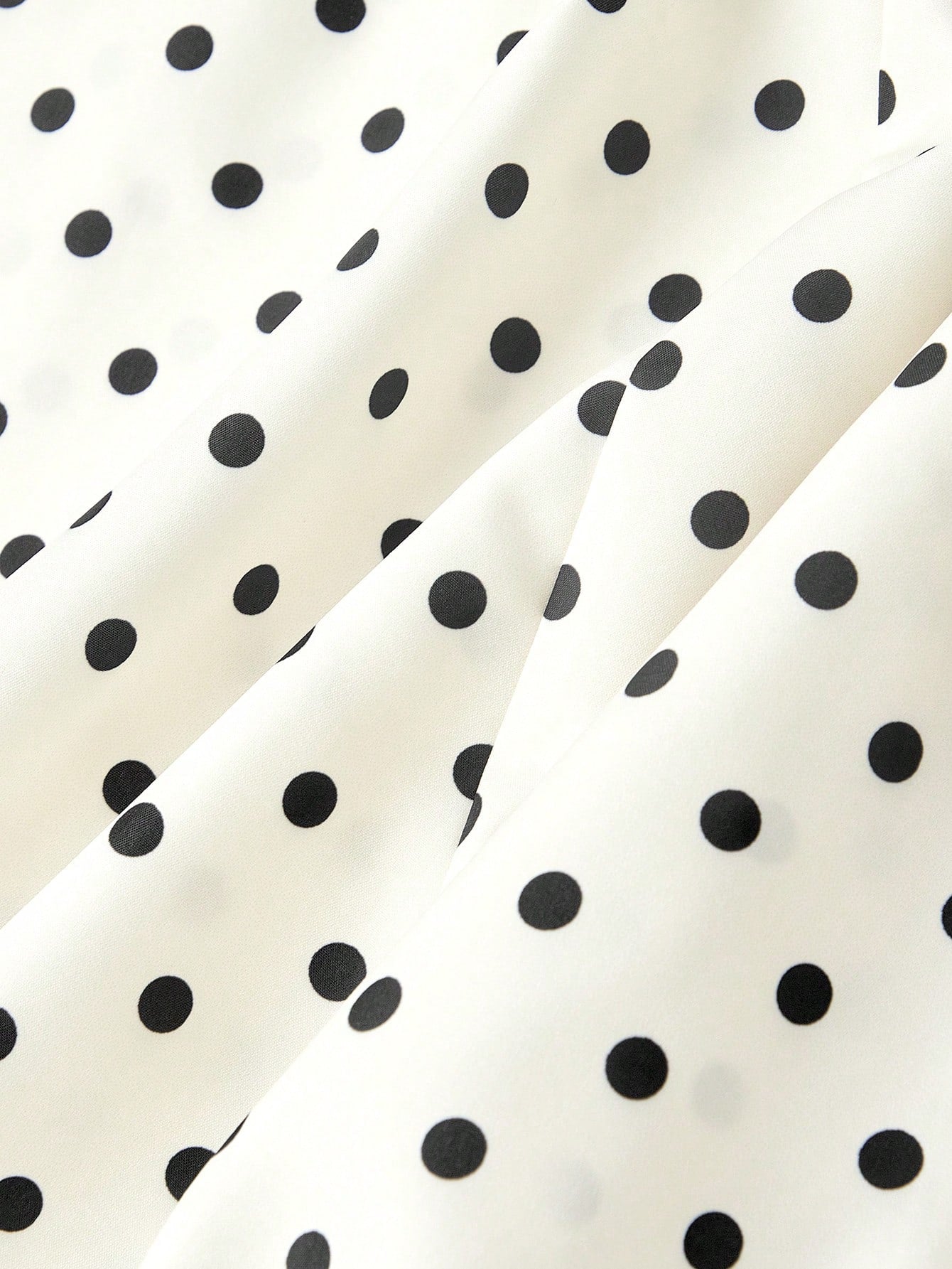 MOD White With Black Polka Dots Square Round Neck Cap Sleeve Midi Dress 1960s Vintage,Back To School,Graduation Dress,Vacation,Brunch Outfits,Summer