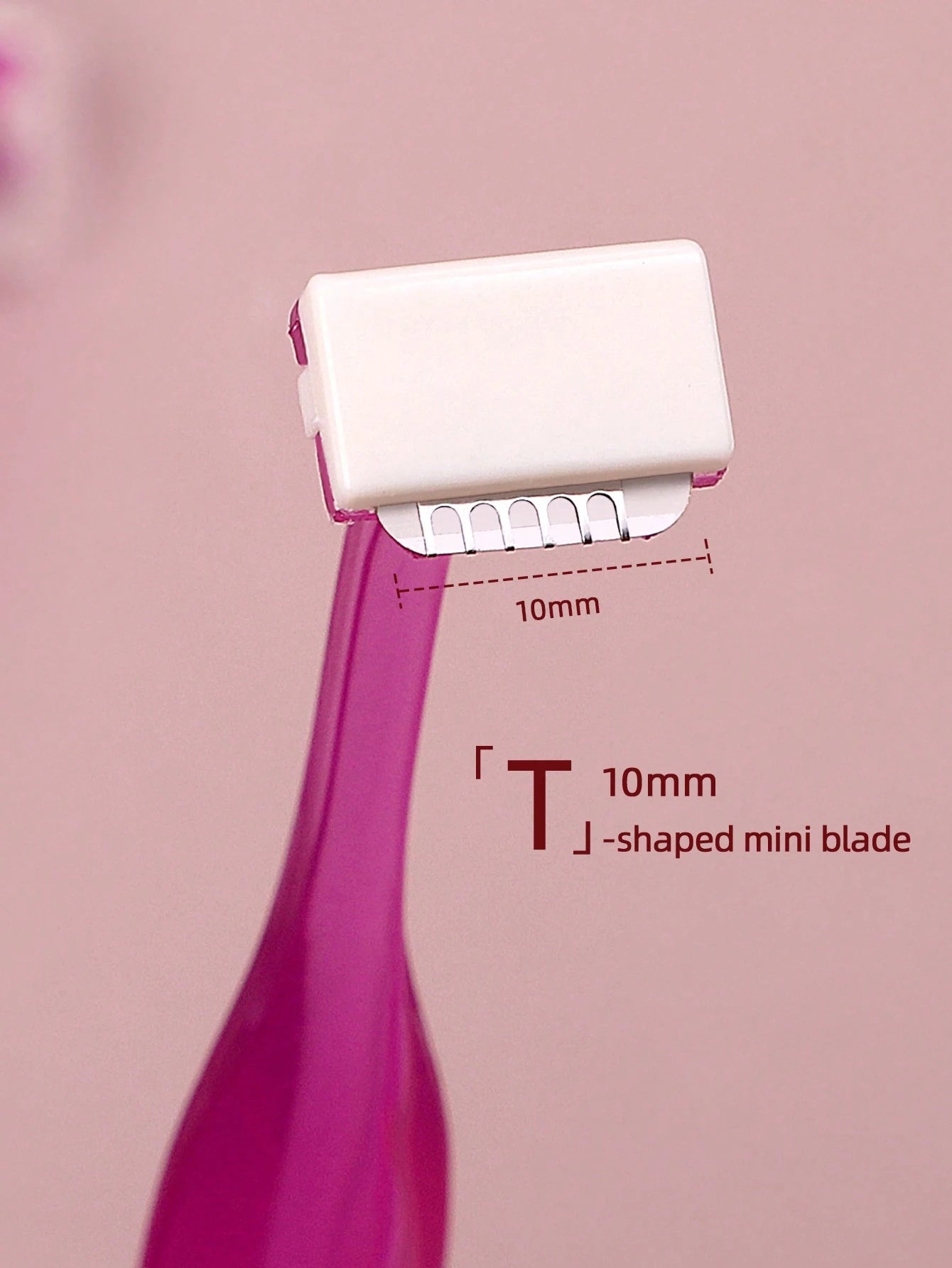 MONKIDS 3pcs T-Shape Purple Eyebrow Razor, Facial Hair Removal Razor, Eyebrow Shaping Tool Kit, Suitable For Home And Travel Use,Makeup,Cheap,Room Decor,Vanity,Travel,Bedroom,Makeup Accessories,Eyebro