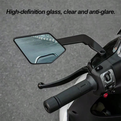 Motorcycle Rearview Mirror, Motorcycle Rearview Mirror, Aluminum Plastic Rearview Mirror, Aluminum Alloy Rearview Mirror, Electric Bicycle Rearview Mirror, Spoiler-Shaped Rearview Mirror, Lightweight