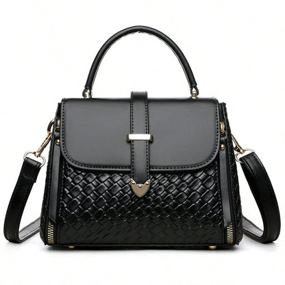 New Fashion Versatile Classic Shoulder Bag, Retro Minimalist Handbag, Tote Bag, Solid Color Crossbody Bag, PU Leather Women's Bag, Niche Design, Sophisticated, Suitable For Urban Commuting, Daily Shop