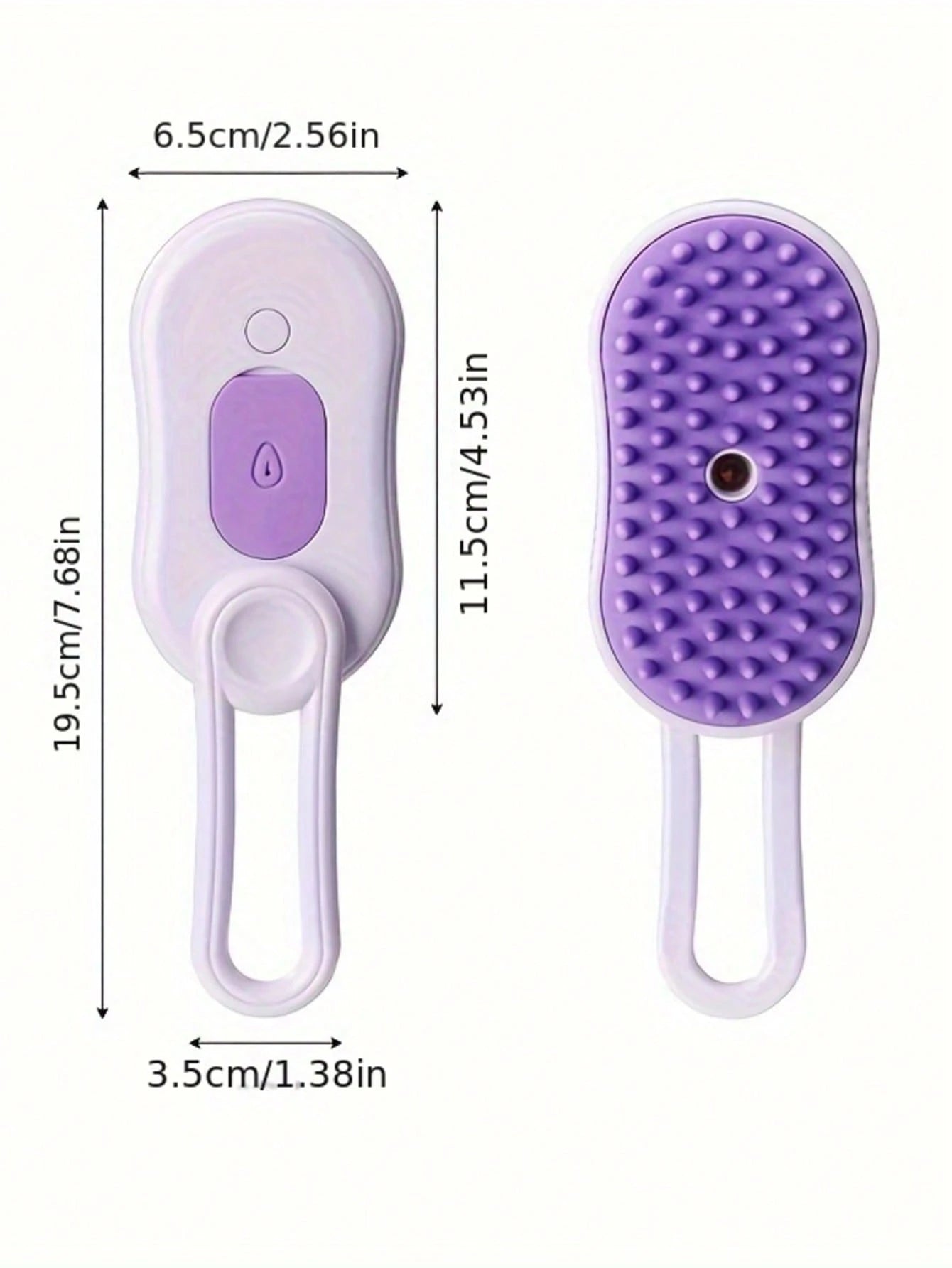 [New Pet Steam Brush] 3 In 1 Cat Steam Brush, Pet Steam Groomer Comb, Cat Steam Brush For Cats Dogs, 2025 New Pet Steam Hair Steamy Brushes