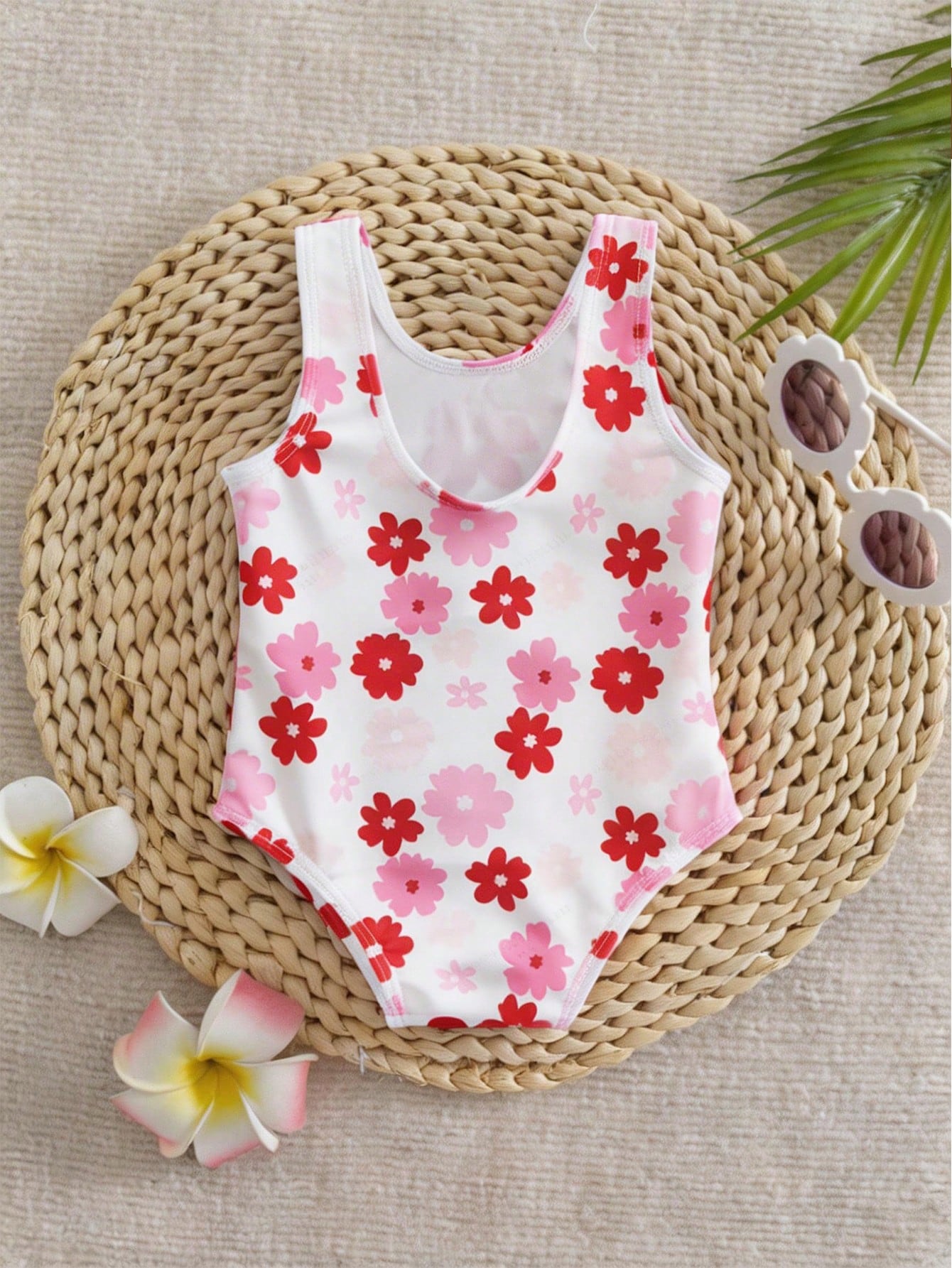 Newborn Floral Romper Swimsuit, Cute & Minimalist Fashion