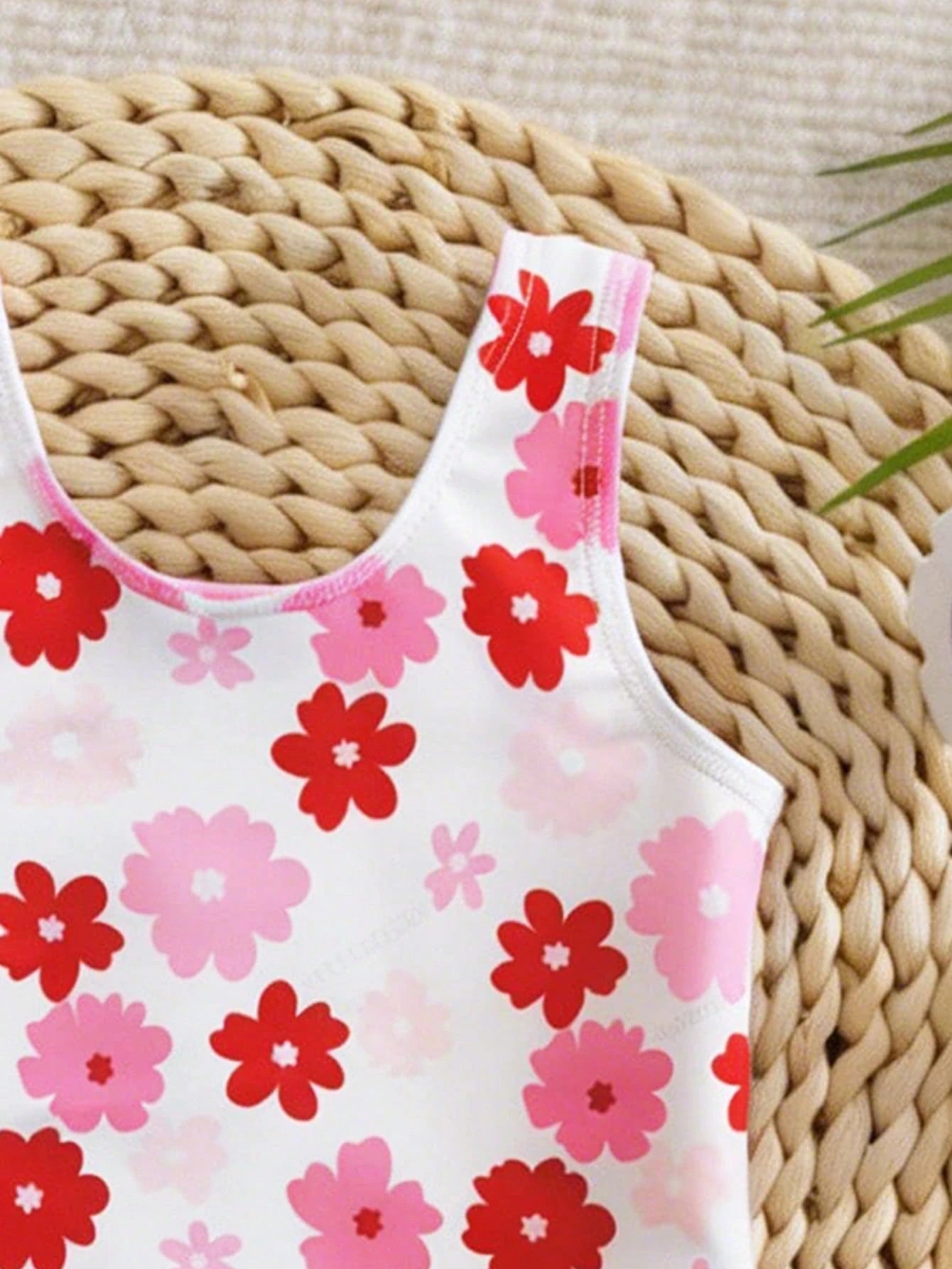Newborn Floral Romper Swimsuit, Cute & Minimalist Fashion